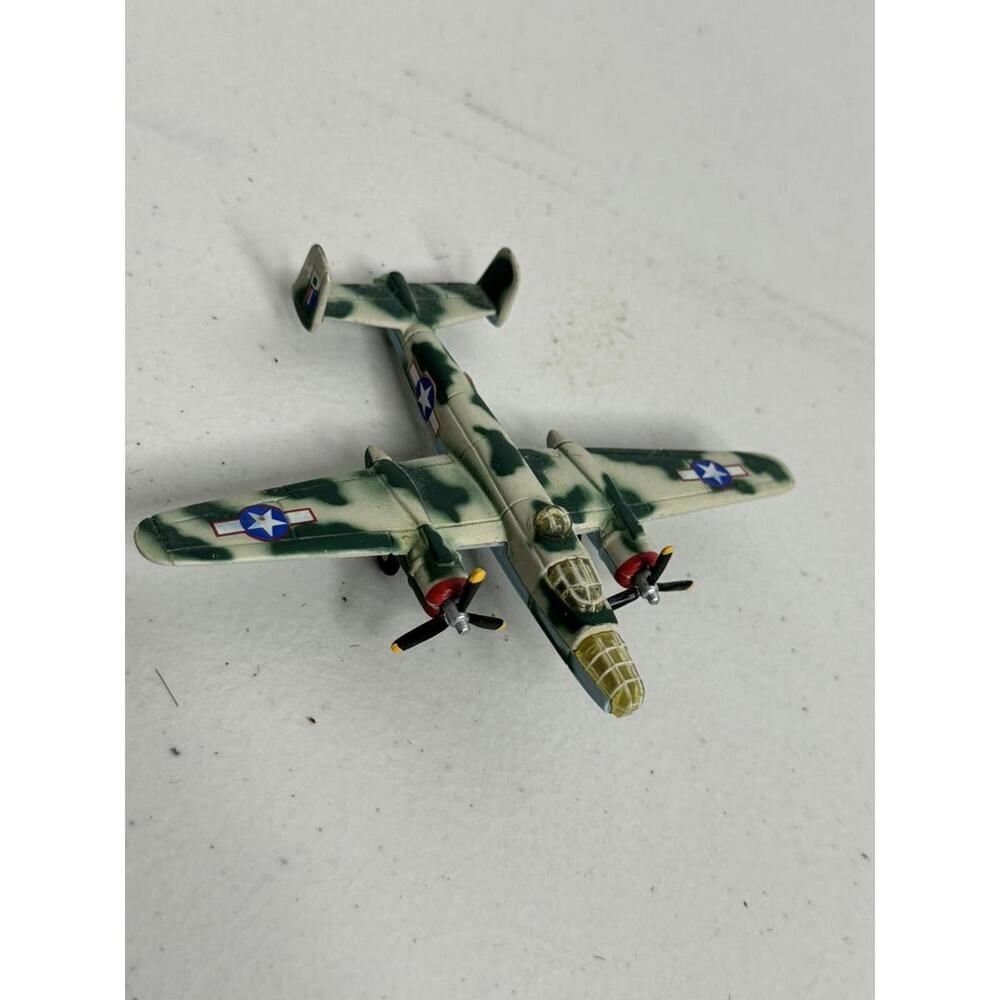 Diecast Metal Historical B-25J Mitchell Airplane